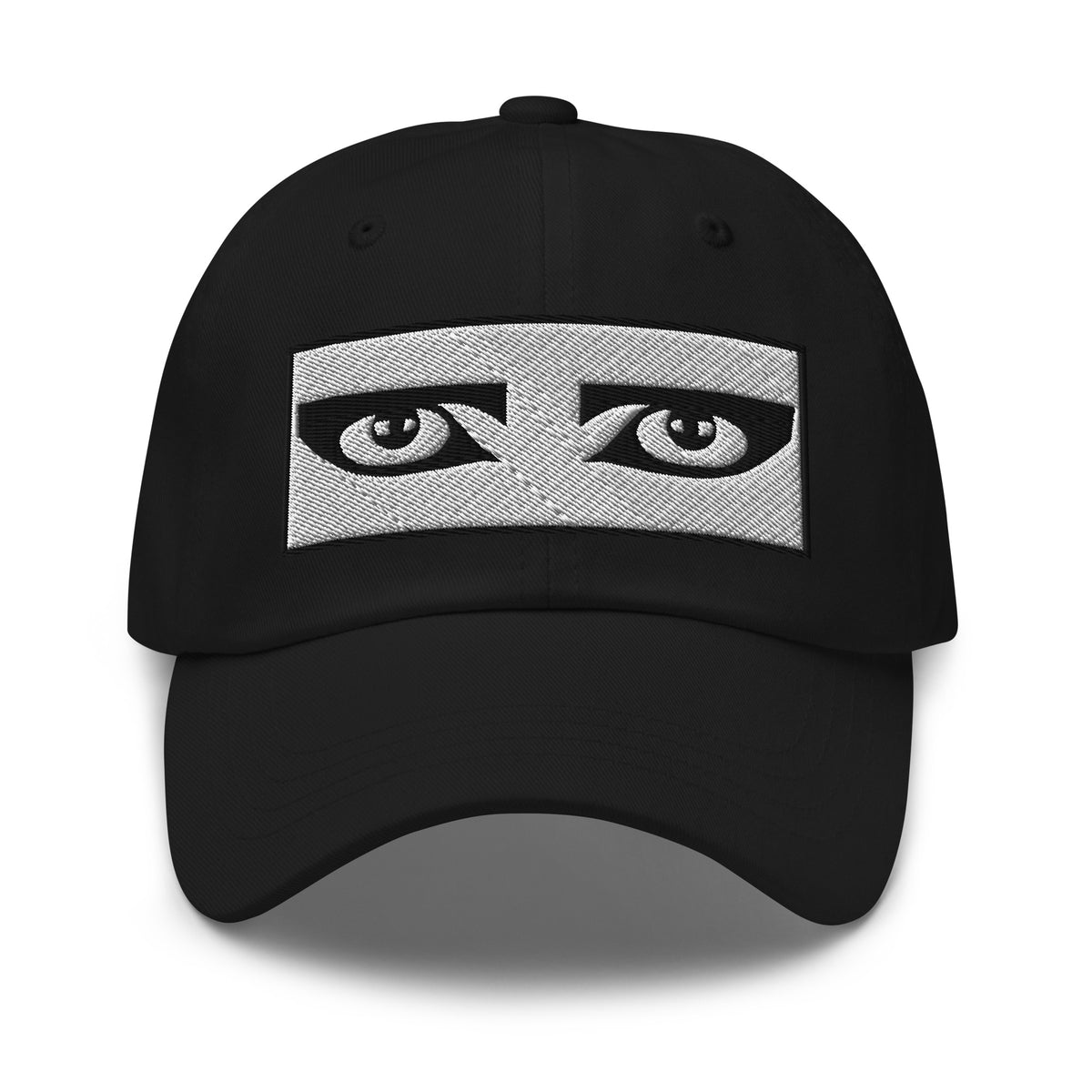 Goth Eyes Siouxsie and the Banshees embroidered dad hat, product image 1