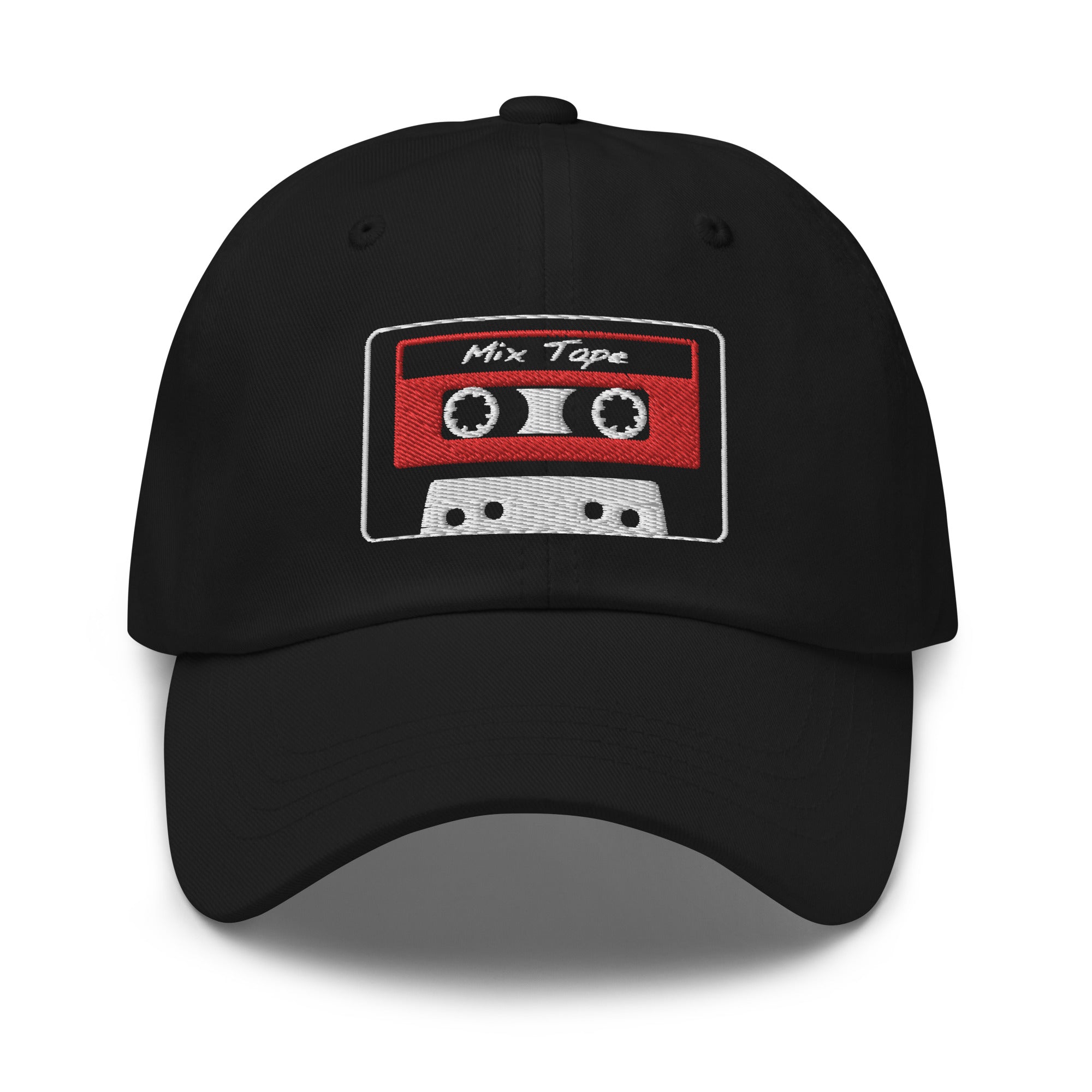 80's Style Mix Tape Embroidered Baseball Cap Dad hat - Edge of Life Designs