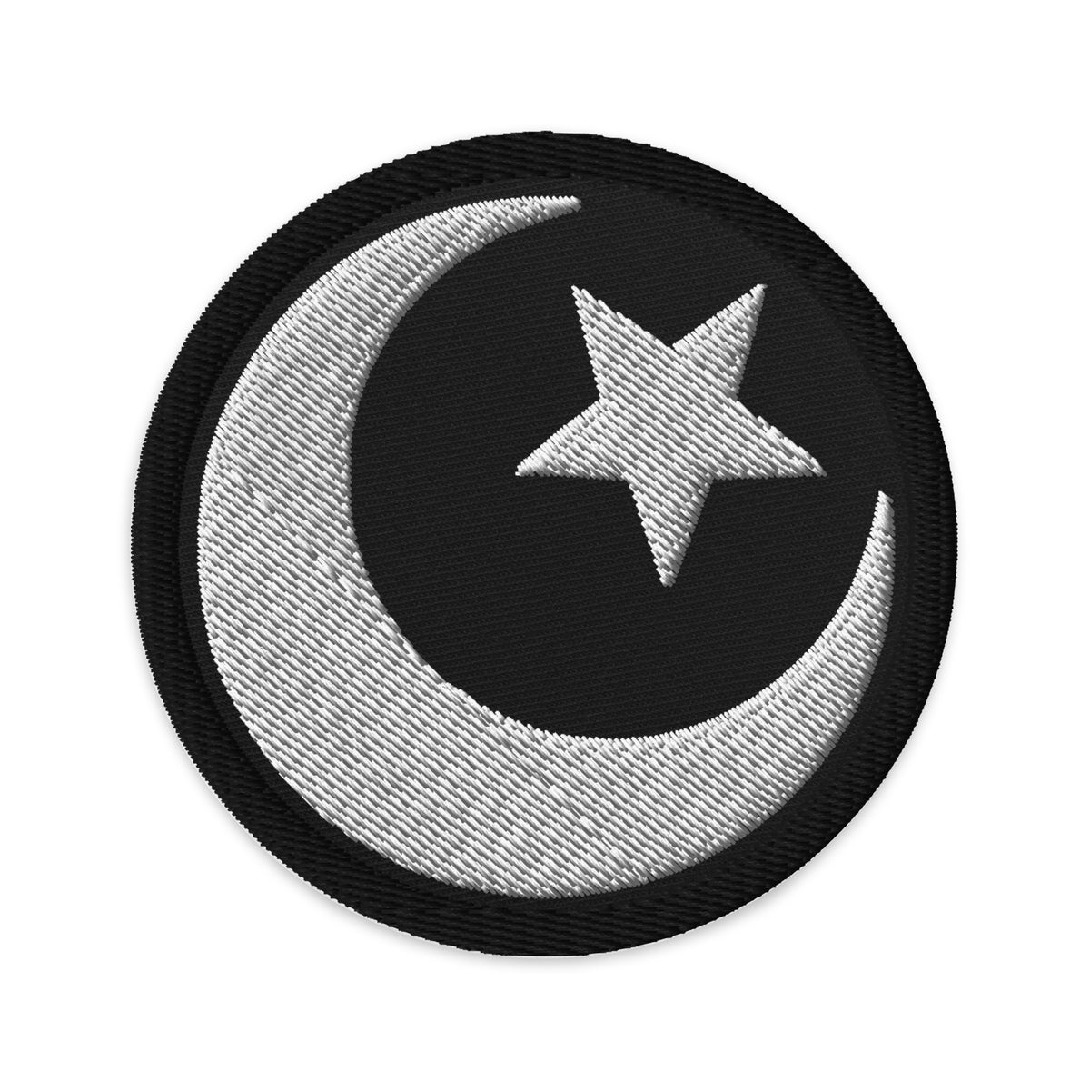Star And Crescent Moon Ancient Symbol Embroidered Patch Edge Of Life star-and-crescent-moon-ancient-symbol-embroidered-patch-edge-of-life
