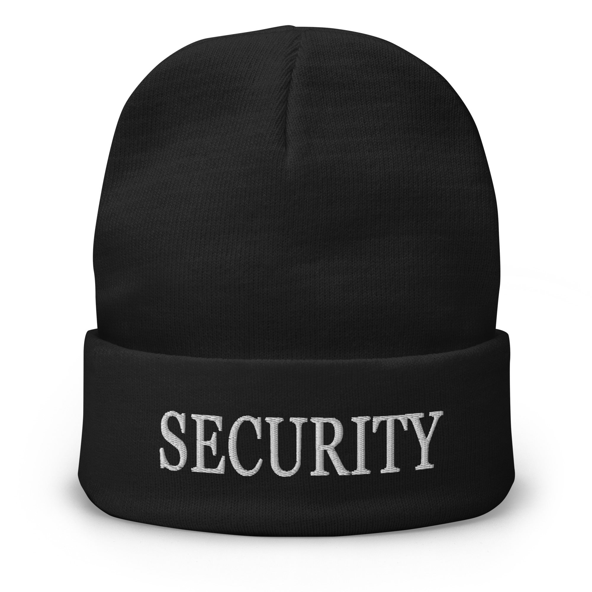 Security Embroidered Cuff Beanie FNAF Cosplay Five Nights at Freddy's - Edge of Life Designs