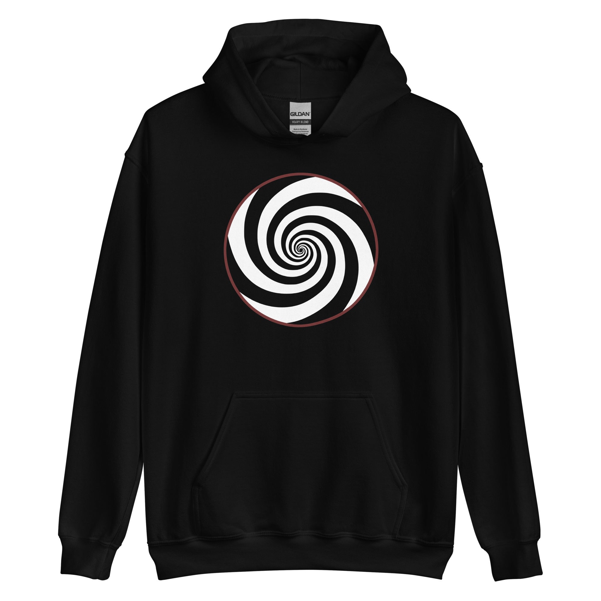 Hypnotic Hypnosis Spiral Swirl Illusion Twilight Zone Unisex Hoodie Sweatshirt