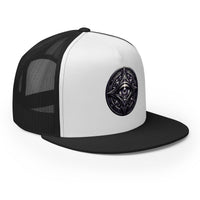 trucker hat featuring All Seeing Eye embroidered artwork, product image 8