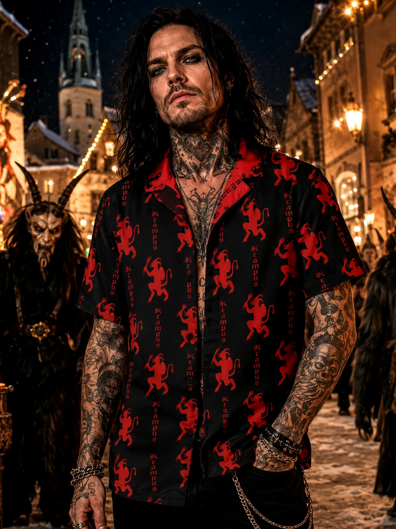 Krampus Button-Up Shirt
