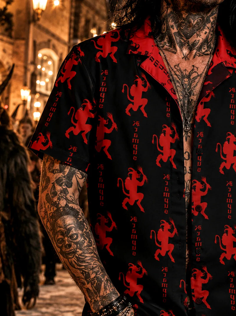 Krampus Button-Up Shirt