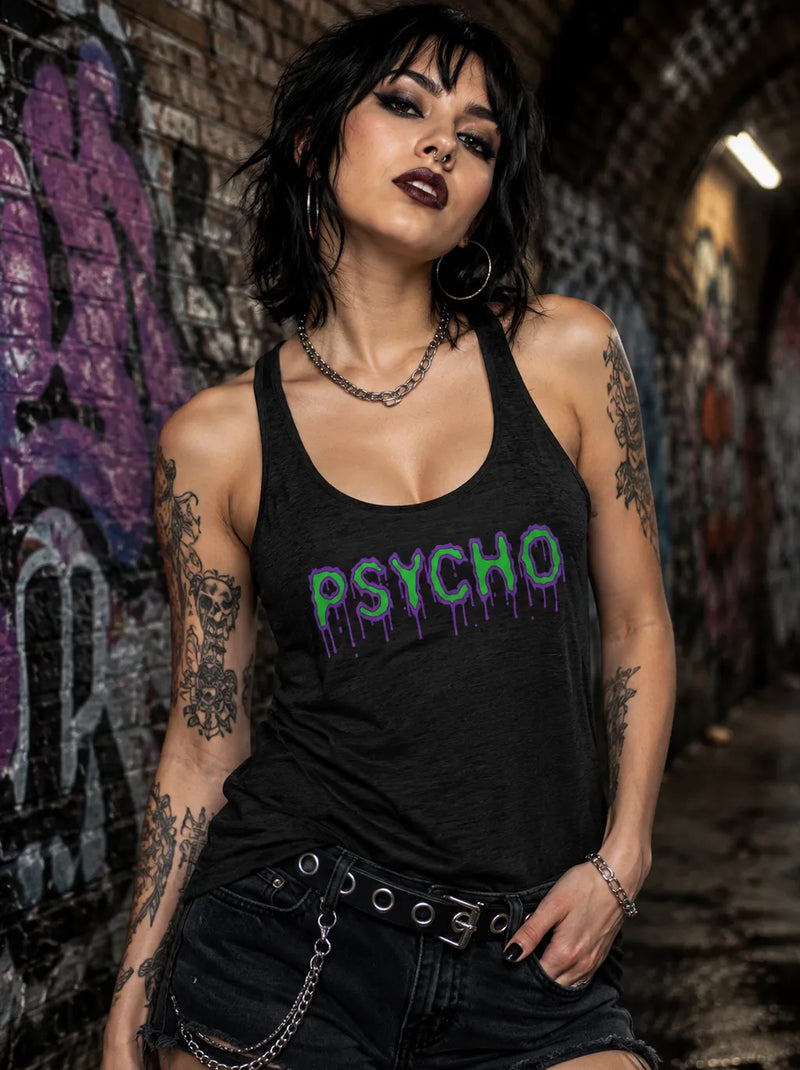 Psycho Racerback Tank Top