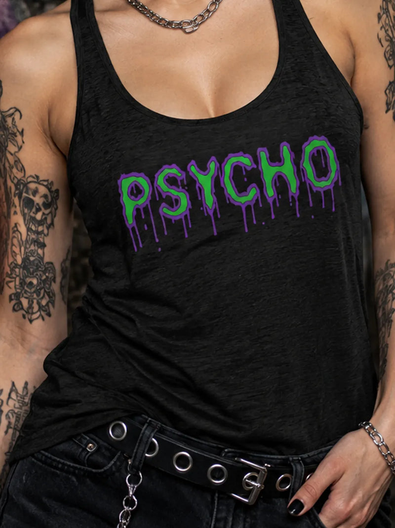 Psycho Racerback Tank Top