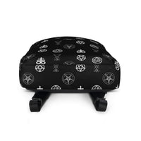 Unisex backpack, bottom view