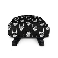 Unisex backpack, bottom view