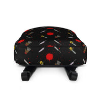 Unisex backpack, bottom view