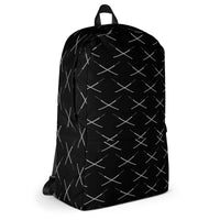 Crossed Katana backpack, right-side view
