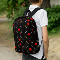 Classic Horror Weapons backpack, right-side view