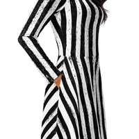 Women's long-sleeve midi dress product details