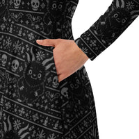 Women's long-sleeve midi dress product details