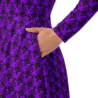 Women's long-sleeve midi dress product details