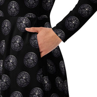 Women's long-sleeve midi dress product details
