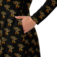 Women's long-sleeve midi dress product details