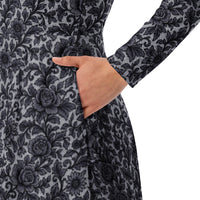 Women's long-sleeve midi dress product details