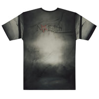 Graphic crew-neck T-shirt, back view