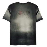 Graphic crew-neck T-shirt, back view