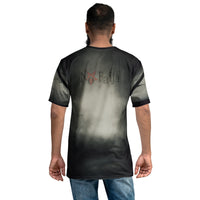 Graphic crew-neck T-shirt, back view