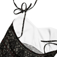 Women's tie-strap chiffon slip dress product details