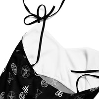 Women's tie-strap chiffon slip dress product details