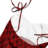 Women's tie-strap chiffon slip dress product details