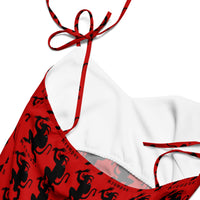 Women's tie-strap chiffon slip dress product details