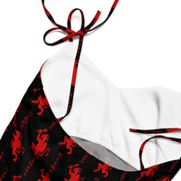 Women's tie-strap chiffon slip dress product details