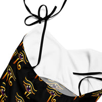 Women's tie-strap chiffon slip dress product details