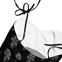 Women's tie-strap chiffon slip dress product details