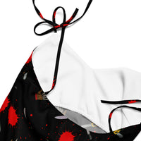Women's tie-strap chiffon slip dress product details