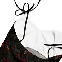 Women's tie-strap chiffon slip dress product details