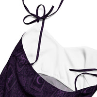 Women's tie-strap chiffon slip dress product details