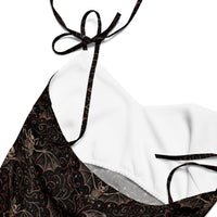 Women's tie-strap chiffon slip dress product details