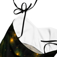 Women's tie-strap chiffon slip dress product details