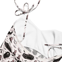 Women's tie-strap chiffon slip dress product details