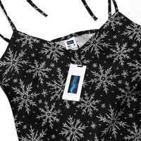 Women's tie-strap chiffon slip dress product details