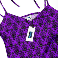 Women's tie-strap chiffon slip dress product details