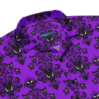 Unisex short-sleeve button-up shirt product details