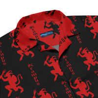 Unisex short-sleeve button-up shirt product details