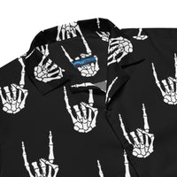 Unisex short-sleeve button-up shirt product details