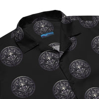 Unisex short-sleeve button-up shirt product details