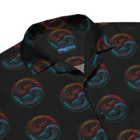 Unisex short-sleeve button-up shirt product details