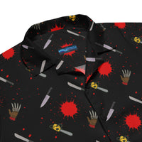 Unisex short-sleeve button-up shirt product details