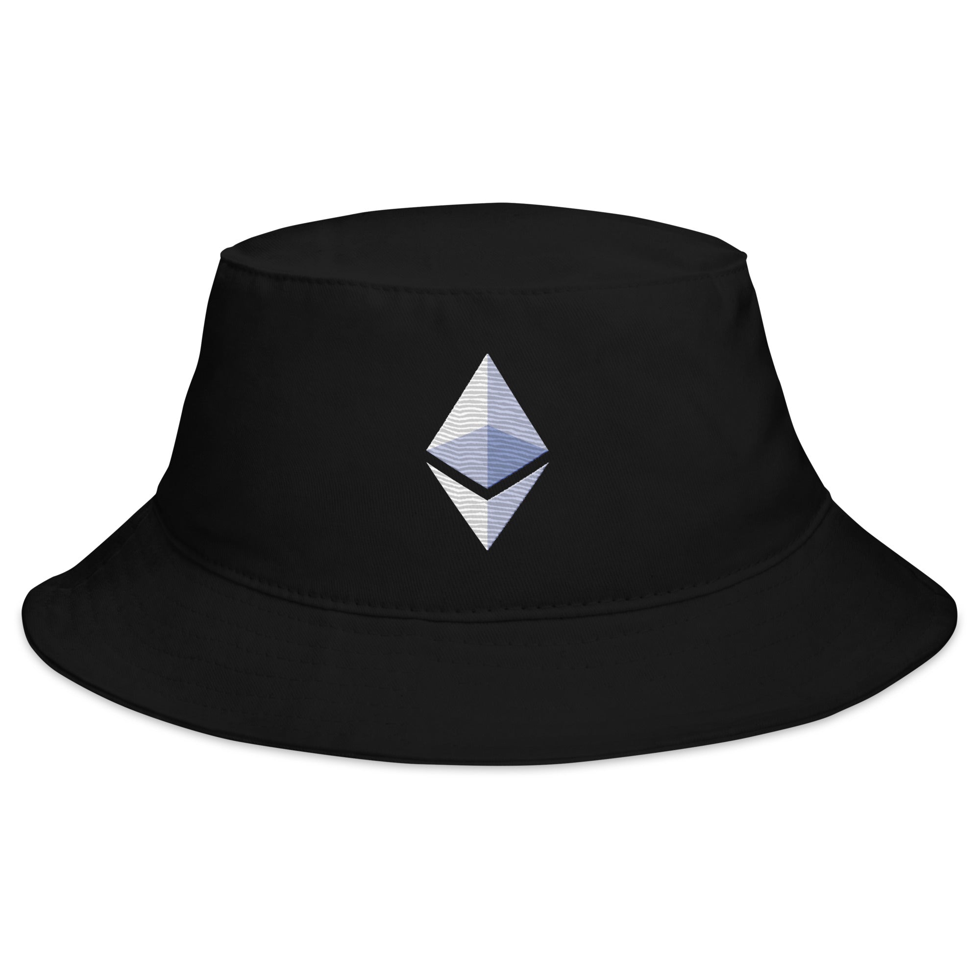 ETH Ethereum Cryptocurrency Symbol Bucket Hat