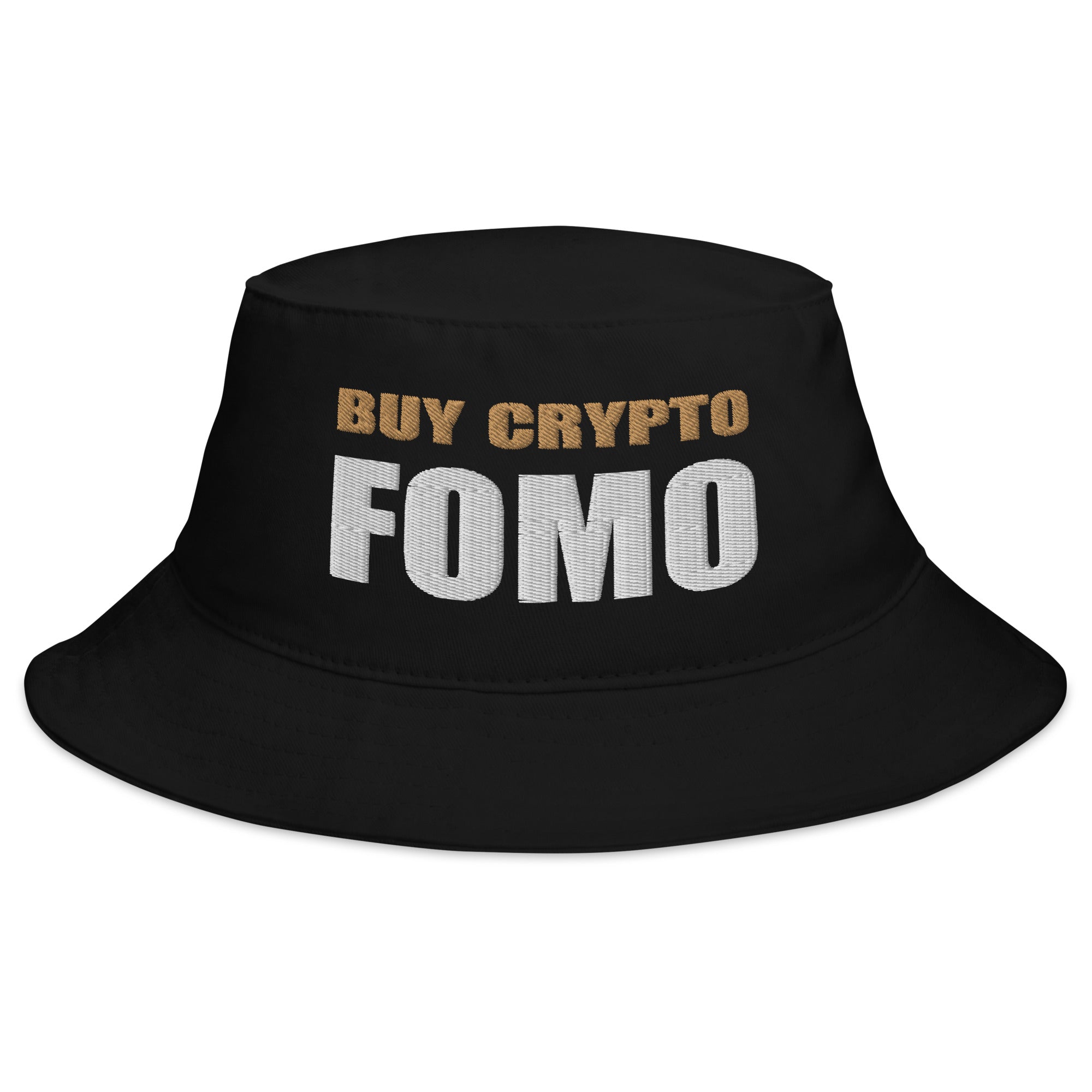 Buy Crypto Now and FOMO In Bitcoin Ethereum Bucket Hat