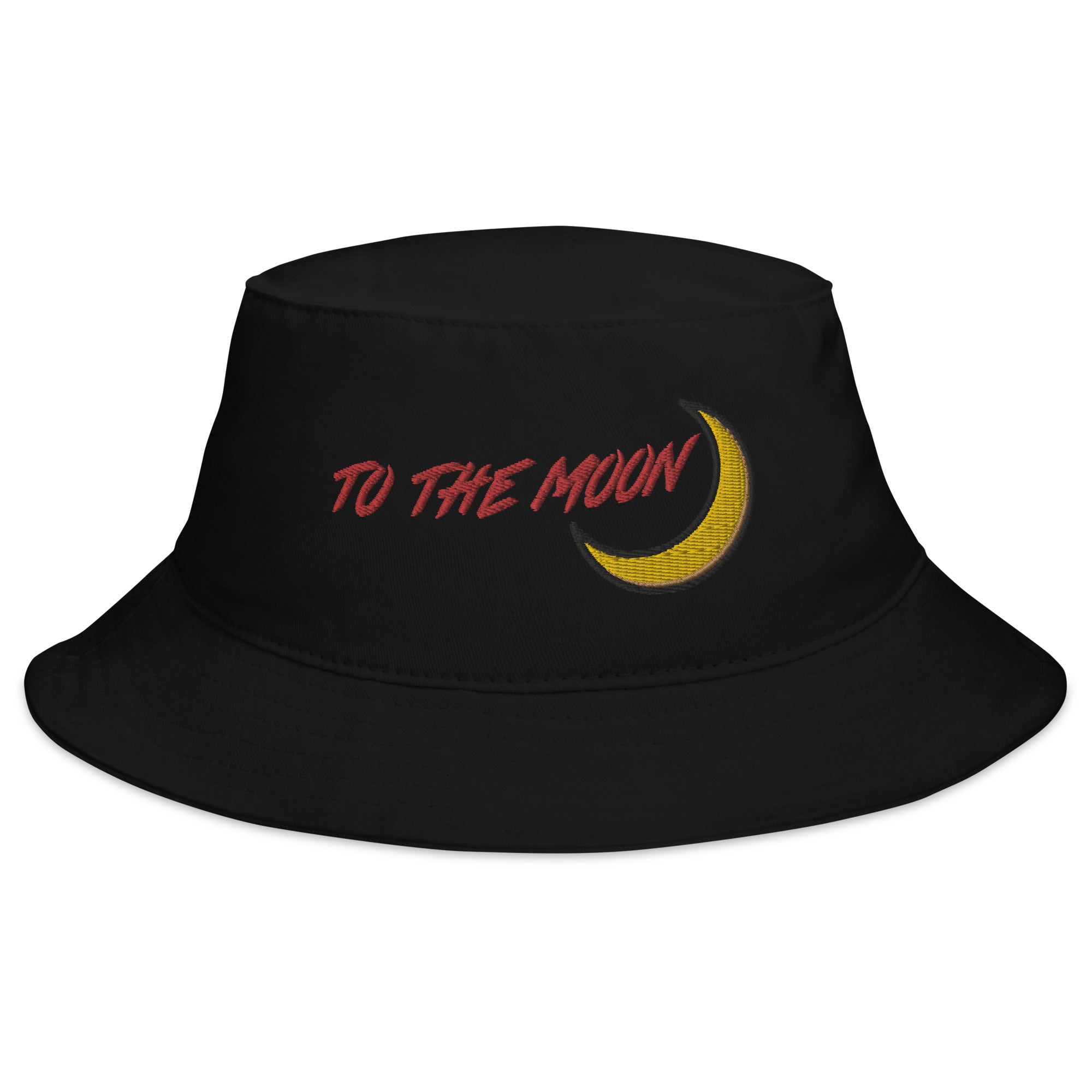 To The Moon Crypto Tokens Meme Coins Bucket Hat