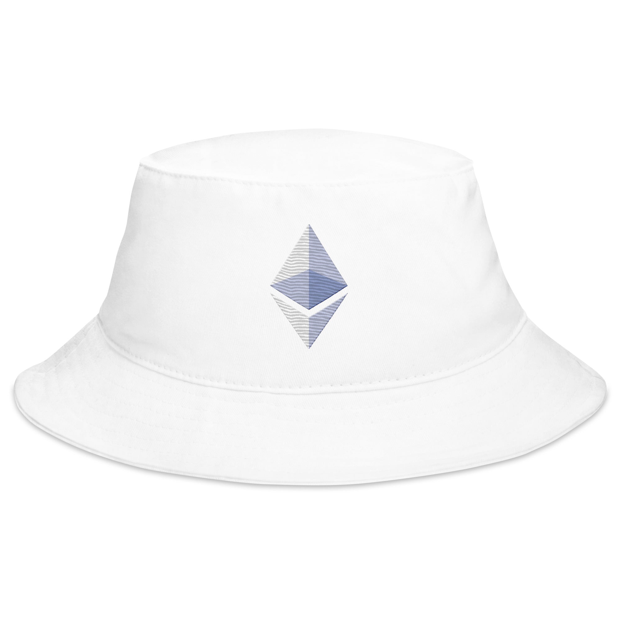 ETH Ethereum Cryptocurrency Symbol Bucket Hat