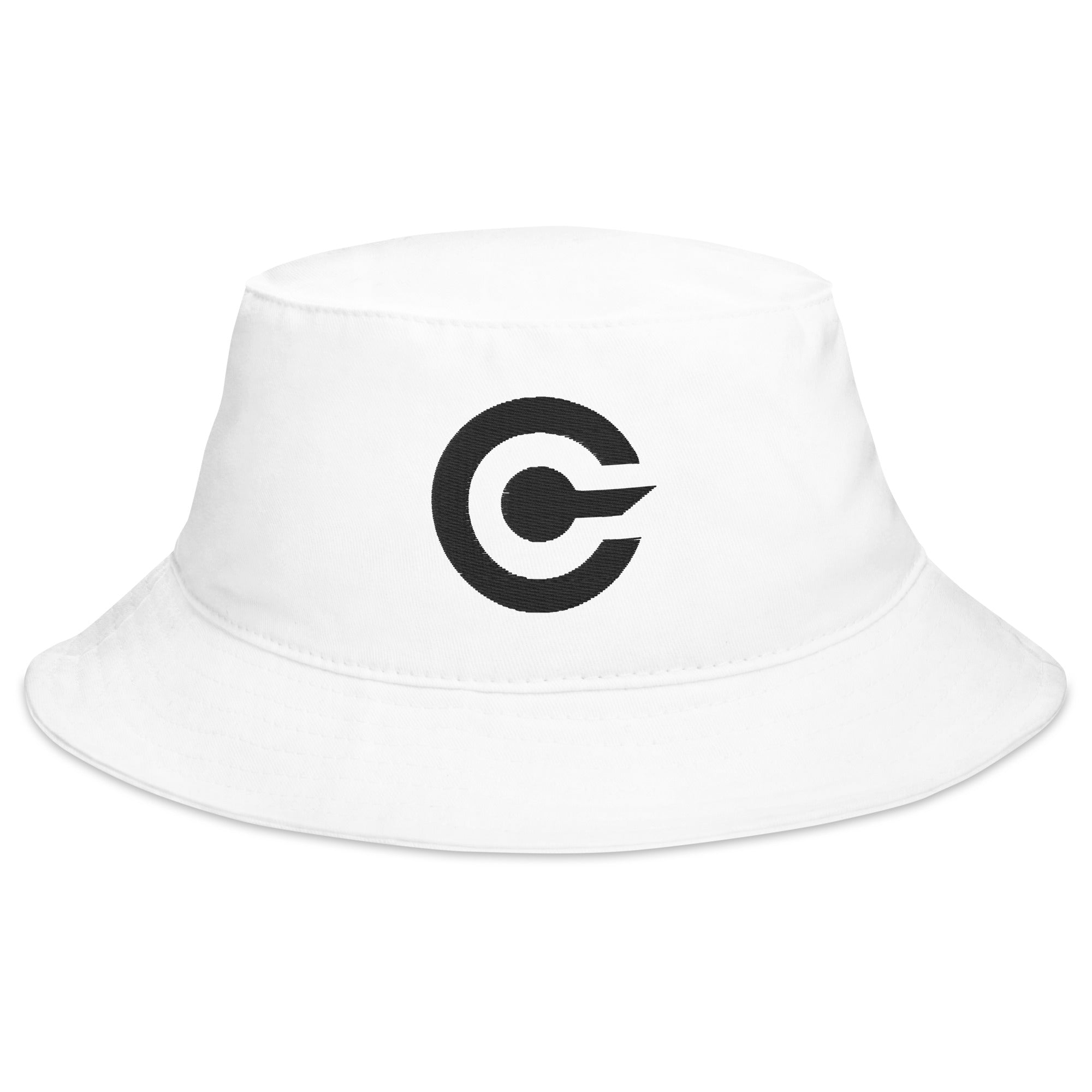 Black Cryptocurrency Symbol Digital Asset Money Bucket Hat